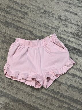 GAP Light Pink Ruffle Hem Pull-On Shorts